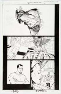Hamner, Cully - Cully Hamner and Ray Snyder The Authority Annual #2000 Story Page 2 Original Art (DC, 2000)....
