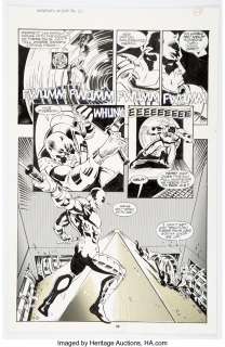 Cariello, Sergio - Sergio Cariello and Ariane Lenshoek Daredevil #328 Story Page 21 Original Art (Marvel, 1994)....