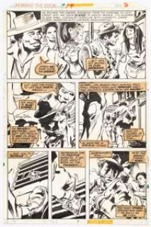 Colan, Gene | Gene Colan and Klaus Janson Howard the Duck #19 Story Page 2 Original Art (Marvel, 1977).... | Heritage