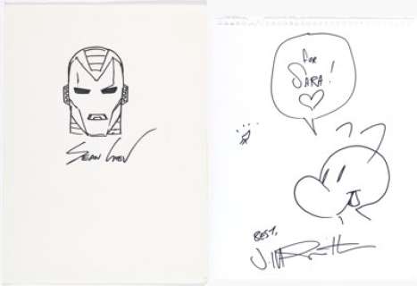 Various Artists - Various Artists - Sketch Illustrations Original Art Group of 6 (c. 1980s-2010s).... (Total: 6 Original Art)