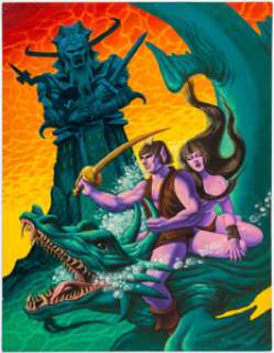 Arnold, Herb - Herb Arnold - Cover Painting Original Art (undated)....