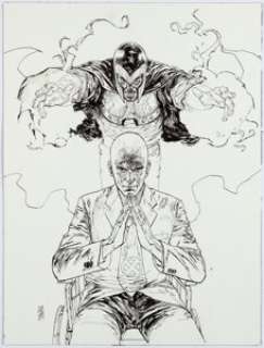 Maleev, Alex | Alex Maleev Ultimate Origins #3 Variant Cover Original Art (Marvel, 2008).... | Heritage