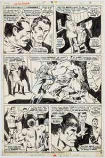 Heck, Don | Don Heck and Vince Colletta Giant-Size Defenders #4 Story Page 8 Original Art (Marvel, 1975).... | Heritage