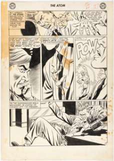 Kane, Gil | Gil Kane and Murphy Anderson The Atom #4 Story Page 7 Original Art (DC, 1962).... | Heritage