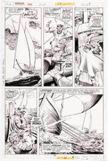 Buscema, John | John Buscema and Steve Gan Conan the Barbarian #58 Story Page 11 Original Art (Marvel, 1976).... | Heritage