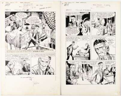 Springer, Frank | Frank Springer Ghost Stories #9 Complete 10-Page Story Original Art (Dell, 1965).... (Total: 10 Original Art) | Heritage