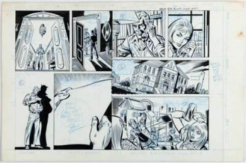 Mooney, Jim | Jim Mooney and Sal Trapani Marvel Spotlight #14 Son of Satan Story Pages 6-7 Original Art (Marvel, 1974).... | Heritage