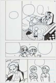 O‘Malley, Bryan Lee - Bryan Lee O‘Malley Scott Pilgrim #4 - Scott Pilgrim Gets It Together Story Page 81 Original Art (Oni P...