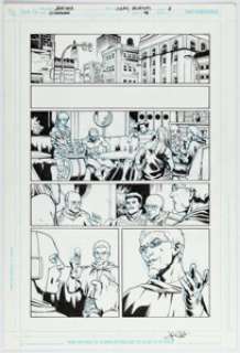 Saiz, Jésus - Jésus Saiz and Jimmy Palmiotti Countdown #46 Story Page 6 Original Art (DC, 2007)....
