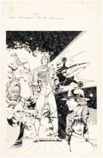 Guice, Jackson "Butch" | Jackson "Butch" Guice Marvel Super Special #31 The Last Starfighter Cover Original Art (Marvel, 1984).... | Heritage