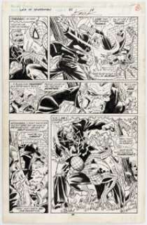 Saviuk, Alex | Alex Saviuk and Keith Williams Web of Spider-Man #68 Story Page 18 Original Art (Marvel, 1990).... | Heritage