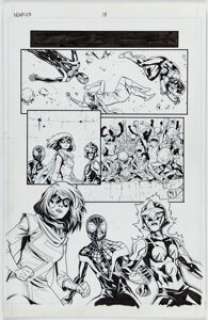 Marvel Artist - Cory Smith Nova #3 Story Page 19 Original Art (Marvel, 2016)....