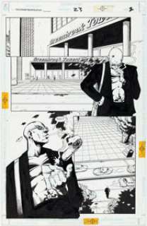 Robertson, Darick - Darick Robertson and Rodney Ramos Transmetropolitan #23 Story Page 2 Original Art (DC, 1999)....