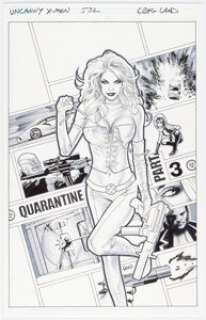 Greg Land - Uncanny X-Men #532 Cover Original Art (Marvel, 2011)....