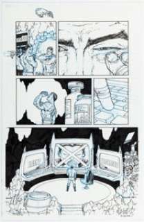 Chris Burnham - Batman Incorporated #9 Story Page 18 Original Art (DC, 2013)....