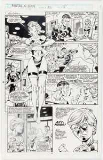 Paul Ryan and Danny Bulanadi - Fantastic Four #371 Story Page 4 Original Art (Marvel, 1992)....