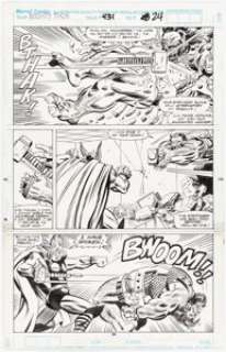 Herb Trimpe And Al Milgrom | Thor #431 Story Page 18 Original Art (Marvel, 1991). | Heritage