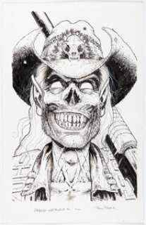 Tony Moore - American Wasteland #1 Back Cover Original Art (Arcana, 2009). (Total: 2 Items)