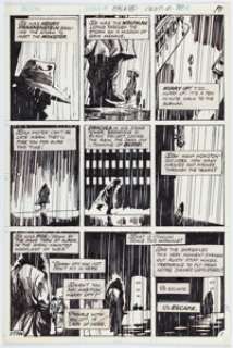 Tom Sutton | Haunted #31 "Subway Stop" Complete 9-Page Story Original Art (Charlton, 1977). (Total: 9 Original Art) | Heritage