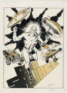 Bob Layton And Dick Giordano | Doc Savage #8 Pin-Up Illustration Original Art (Marvel, 1977). | Heritage
