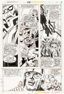 Howard Chaykin and Al Milgrom - Micronauts #16 Story Page 6 Original Art (Marvel, 1980).