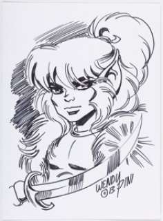 Wendy Pini - Cutter of | ElfQuest Sketch Original Art (2013). | Heritage
