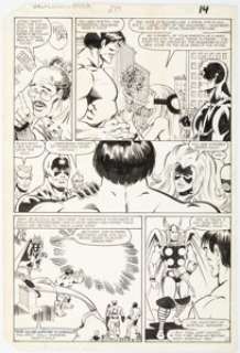 Mark Gruenwald and Greg LaRocque - The Incredible Hulk #279 Story Page 12 Original Art (Marvel, 1983).