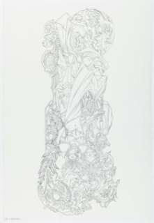 Joe Dragunas The Sires of Time Volume First Illustration Original Art (2017).