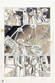 Howard Chaykin American Flagg: Hard Times Story Page 2 Original Art (First, 1985). | Heritage