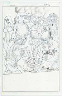 Rodney Buchemi Incredible Hercules #141 Splash Page 22 Original Art (Marvel, 2010).