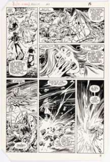 John Buscema and Tom Palmer Magik #1 Story Page 14 Original Art (Marvel, 1983). | Heritage