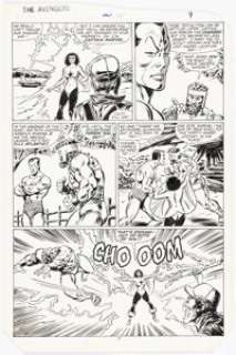 John Buscema and Tom Palmer The Avengers #265 Story Page 7 Original Art (Marvel, 1986). | Heritage
