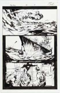 Roberto de la Torre and Jon Sibal Iron Man #15 Story Page 10 Original Art (Marvel, 2007).