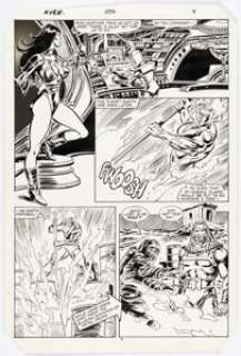 John Buscema and Tom Palmer The Avengers #259 Story Page 4 Original Art (Marvel, 1985). | Heritage