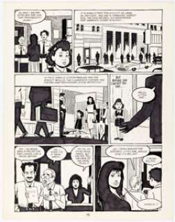 Gilbert Hernandez Love and Rockets #7 Story Page 5 Original Art (Fantagraphics, 1984). | Heritage