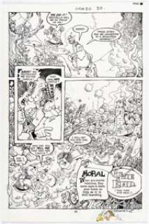 Sergio Aragonés Groo the Wanderer #20 Story Page 22 Original Art (Marvel, 1986). | Heritage