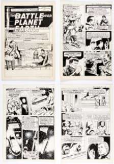 Al McWilliams Buck Rogers in the 25th Century #8 Complete 21-Page Story "The Battle Over Planet Earth" Original Art (Western/Whitman, 1980). (Total: 21 Original Art) | Heritage