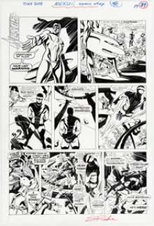 Steve Rude Nexus: The Newspaper Strips TPB #1 "The Coming of Gourmando" Story Page 37 Original Art (Dark Horse, 2021). | Heritage