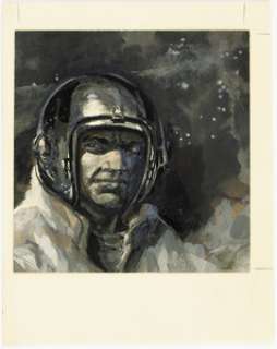 Wally Wood "Spacemen" Magazine Cover Preliminary Original Art (c. 1950-1960s). | Heritage