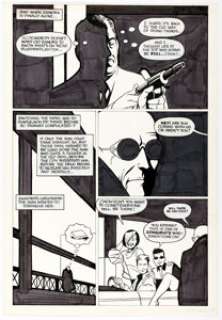 Jaime Hernandez Mister X #1 Story Page 17 Original Art (Vortex, 1984). | Heritage