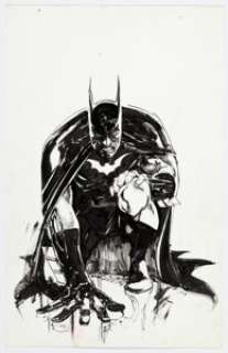 Bill Sienkiewicz - Batman Specialty Illustration Original Art (undated). | Heritage