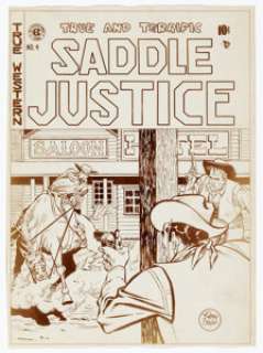 Warren Kremer Beyond #2 Cover Preliminary Original Art (Ace Magazines, 1951). | Heritage