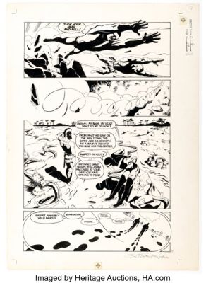 Steve Rude Nexus #6 Story Page 17 Original Art (Capital, 1984). | Heritage