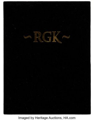 Roy G. Krenkel RGK: The Art of Roy G. Krenkel Remarqued Signed Special Edition Slipcase Book with 3 Sketches Original Art (Vanguard Productions, 2005). | Heritage