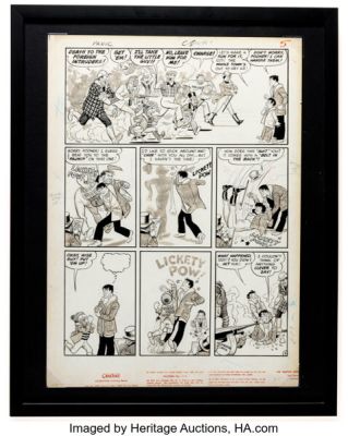 Bill (Will) Elder Panic #10 Story Page 5 Original Art (EC, 1955). | Heritage