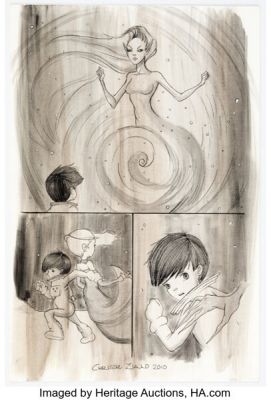 Chrissie Zullo Madame Xanadu #26 Story Page 11 Original Art (DC, 2010).