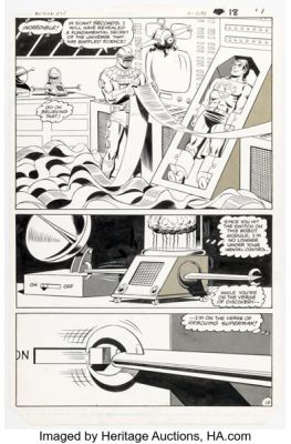 Kurt Schaffenberger and Dave Hunt Action Comics #575 Story Page 13 Original Art (DC, 1986). | Heritage