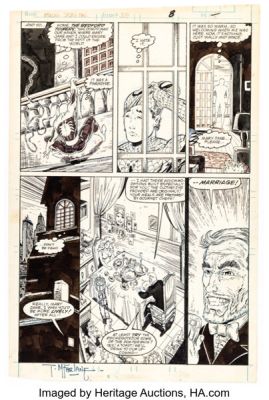 Todd McFarlane The Amazing Spider-Man #309 Story Page 6 Original Art (Marvel, 1988). | Heritage