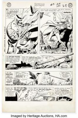 Murphy Anderson Hawkman #9 Story Page 22 Original Art (DC, 1965). | Heritage