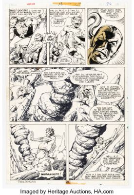 Steve Leialoha Warlock #12 Pip the Troll Story Page 14 Original Art (Marvel, 1976). | Heritage